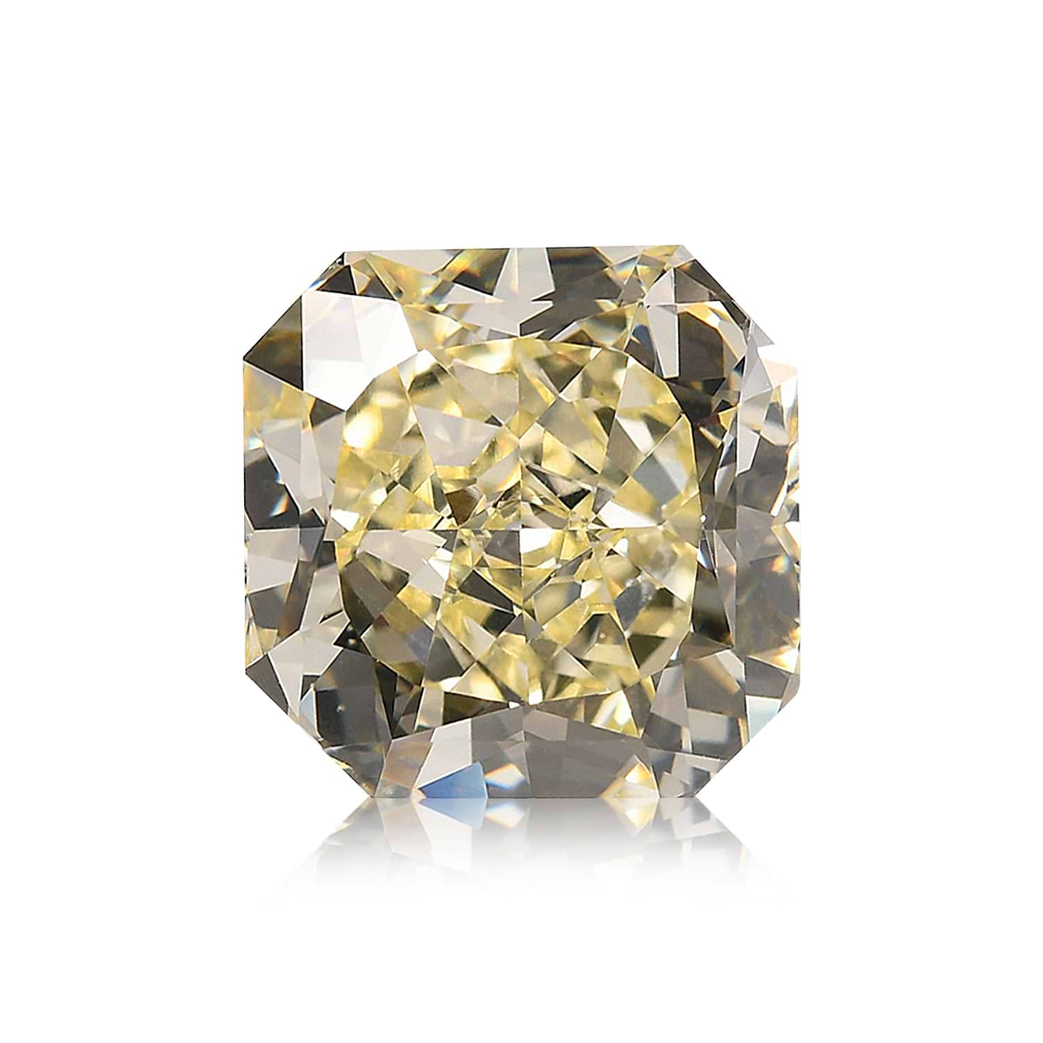 2.72 Carat Y-Z Radiant Diamond VVS2 GIA