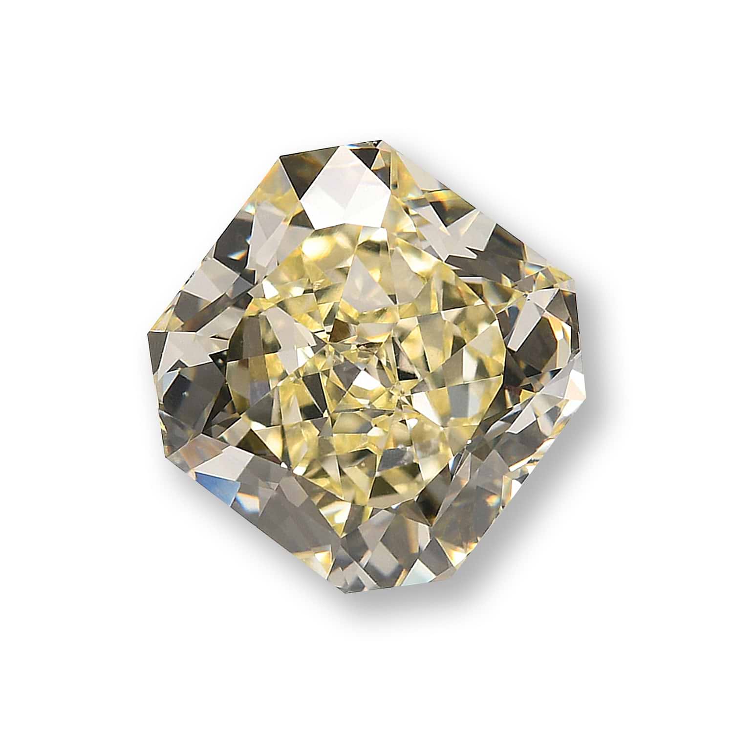 2.72 Carat Y-Z Radiant Diamond VVS2 GIA