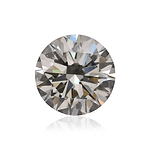 1.00 Carat Fancy Light Gray Round Brillant Diamond SI1 GIA