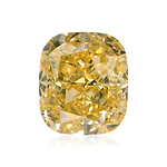1.22 Carat Fancy Brownish Yellow Cushion Diamond VVS1 GIA