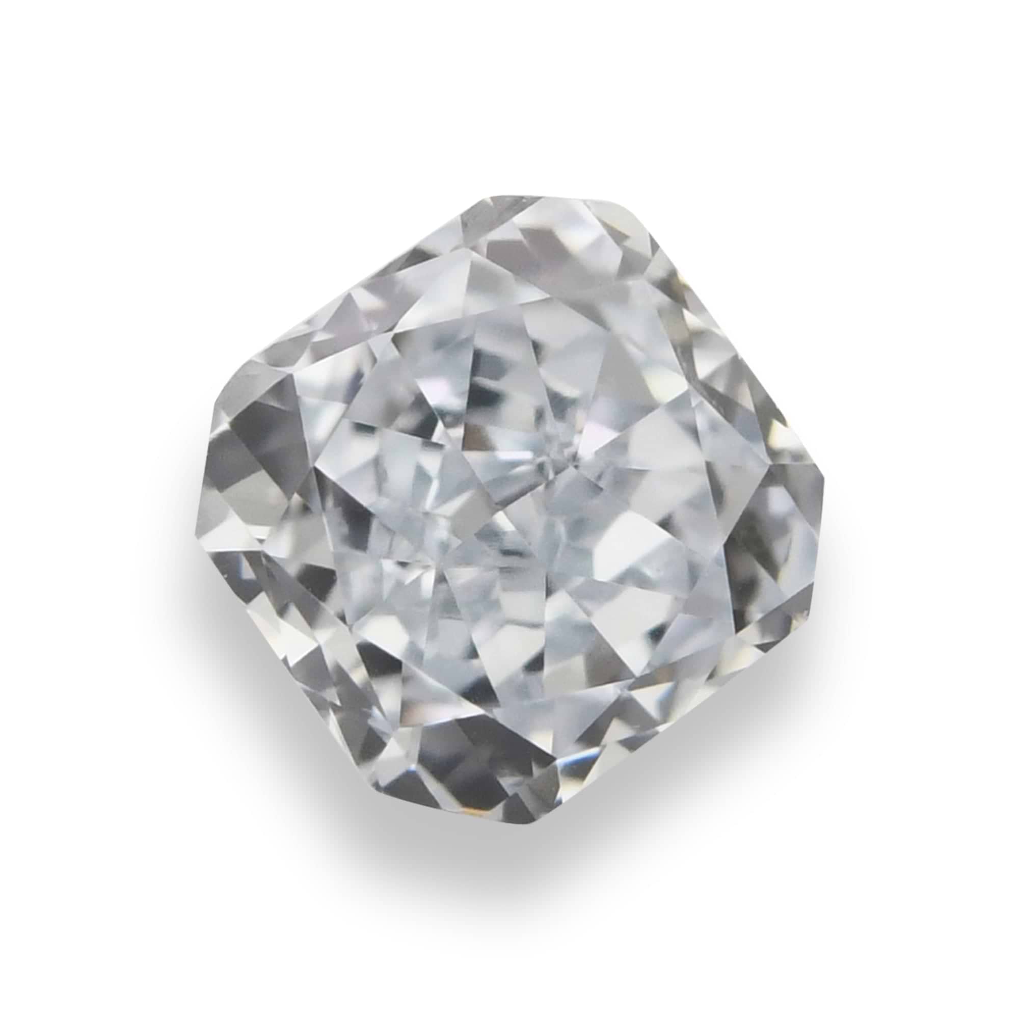 0.23 Carat Fancy Light Blue Radiant Diamond VS1 GIA | LEIBISH