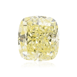 2.02 Carat Fancy Yellow Cushion Diamond SI2 GIA
