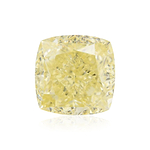 2.24 Carat Fancy Yellow Cushion Diamond VS1 GIA