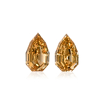 2.17 Carat Fancy Brownish Orangy Yellow Pear Diamonds VS1
