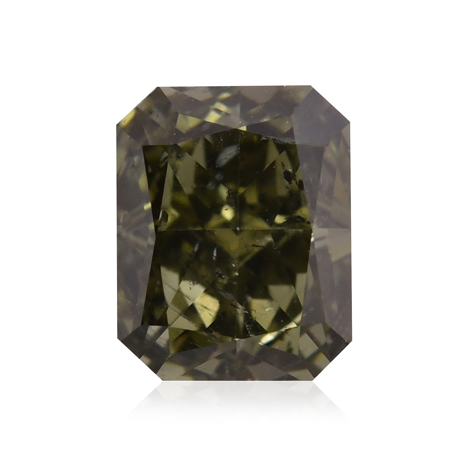 0.50 Carat Chameleon Radiant Diamond I1 GIA
