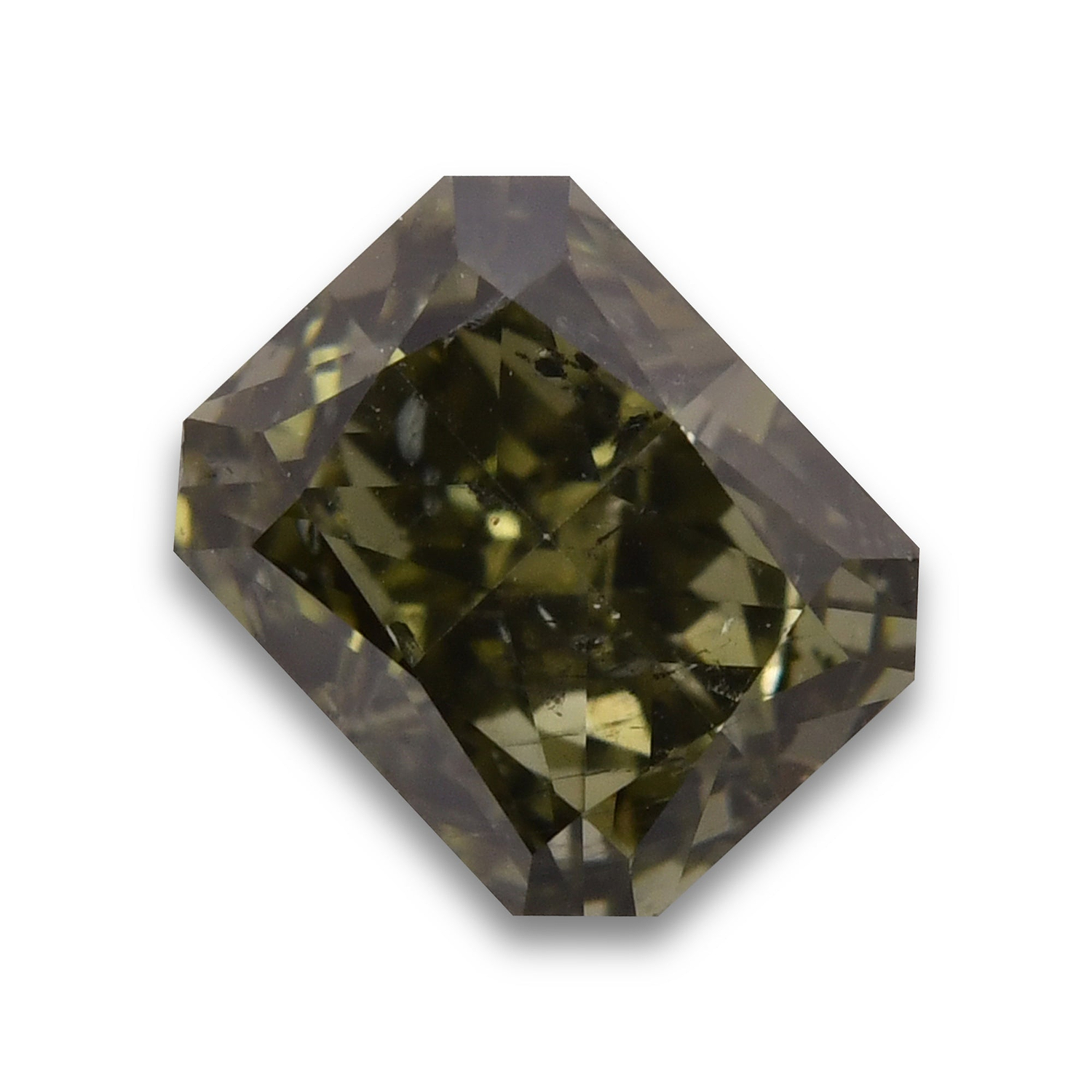 0.50 Carat Chameleon Radiant Diamond I1 GIA