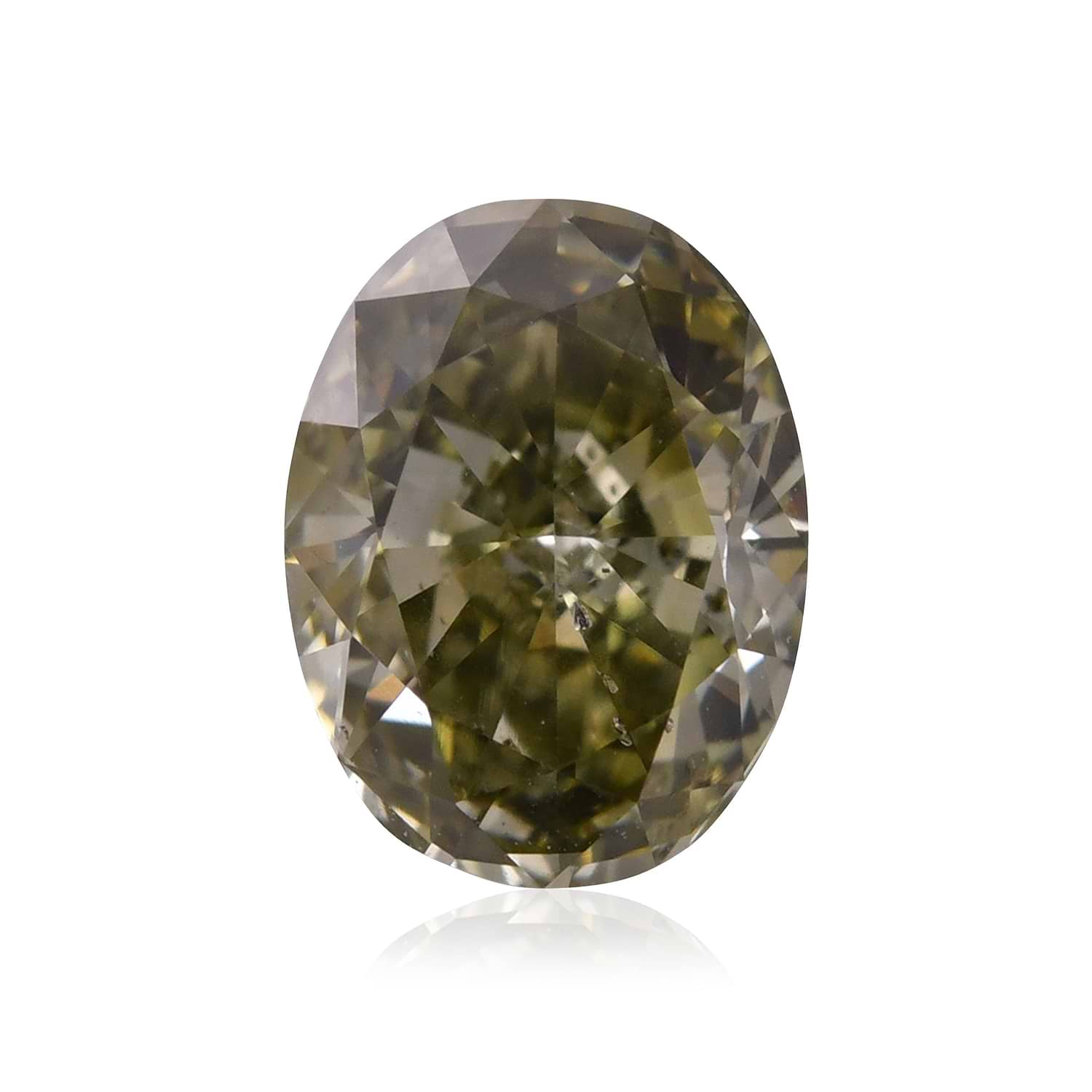 0.72 Carat Chameleon Oval Diamond SI2 GIA