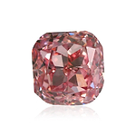 0.50 Carat Fancy Intense Pink Cushion Diamond SI2 GIA