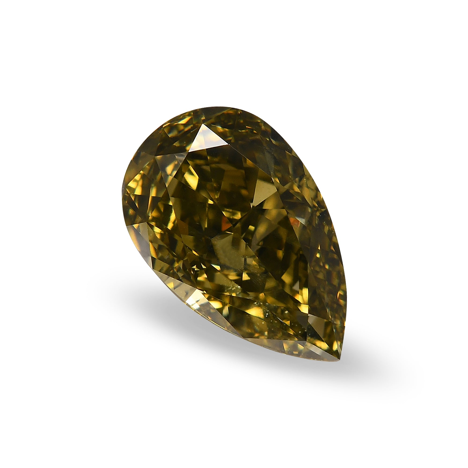 2.11 Carat Chameleon Pear Diamond SI1 GIA