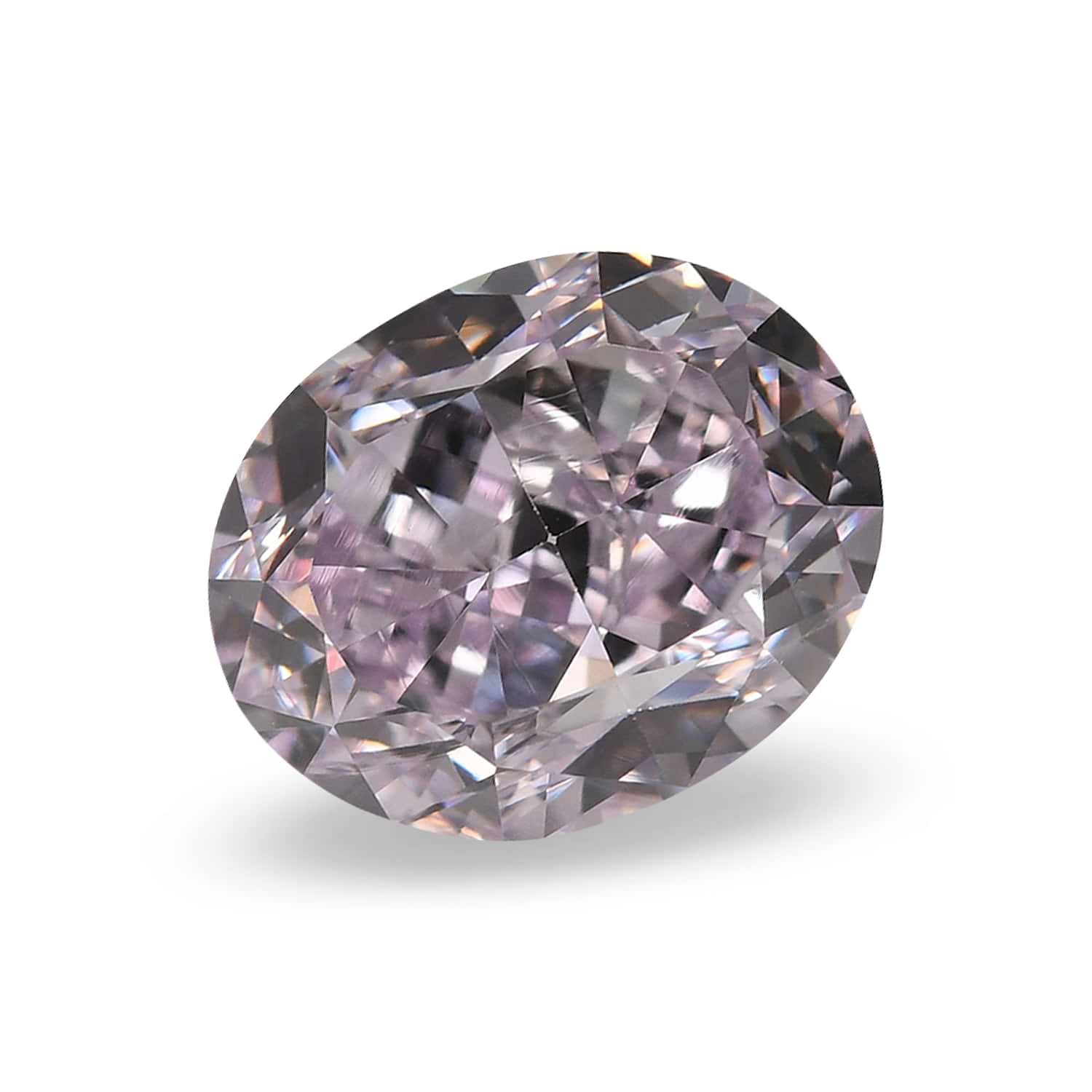 1.01 Carat Fancy Pink Purple Cushion Diamond VS2 GIA