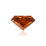 0.34 Carat Fancy Deep Brownish Yellowish Orange Shield-Cut Diamond (SI1) GIA