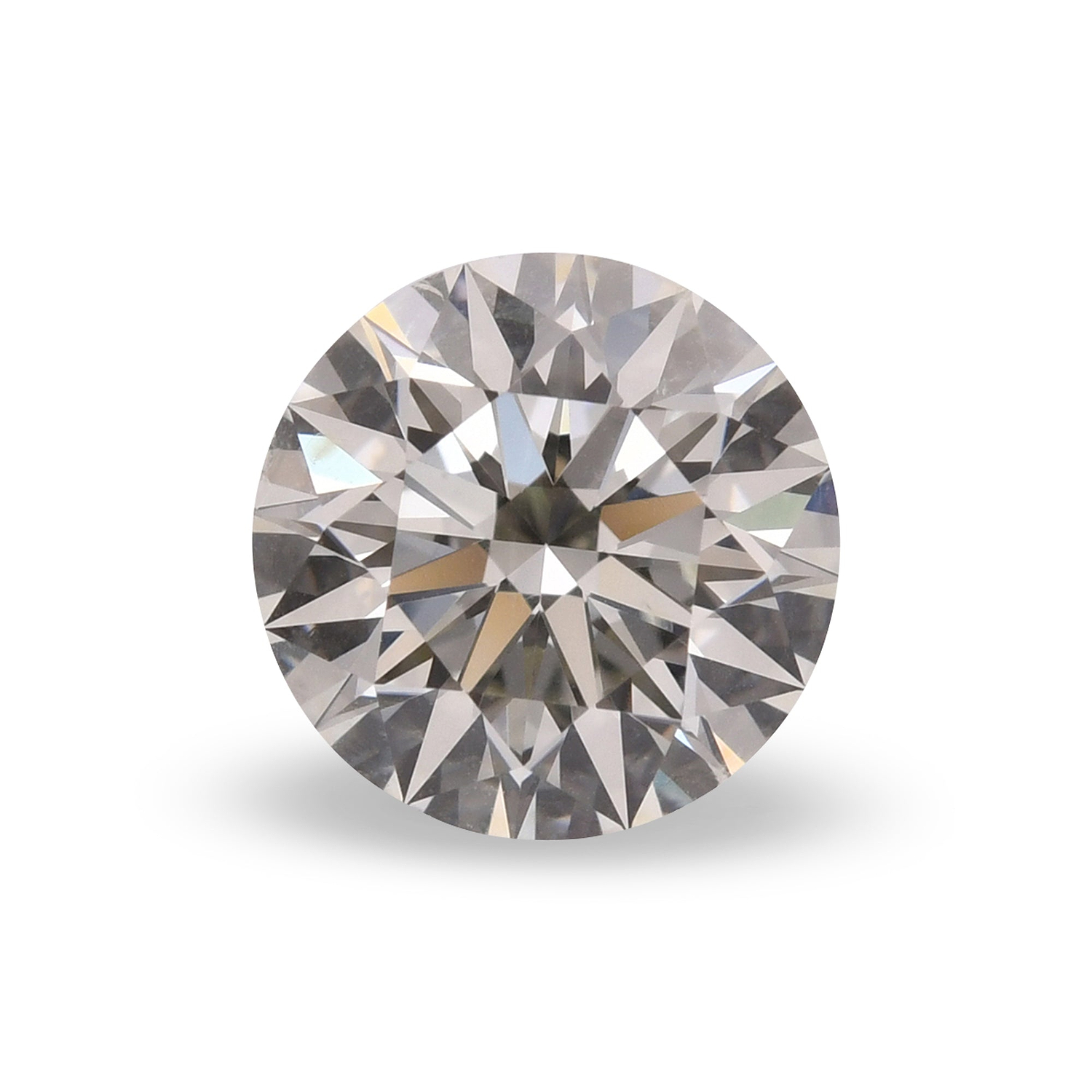 1.54 Carat K Round Brillant Diamond SI1 GIA