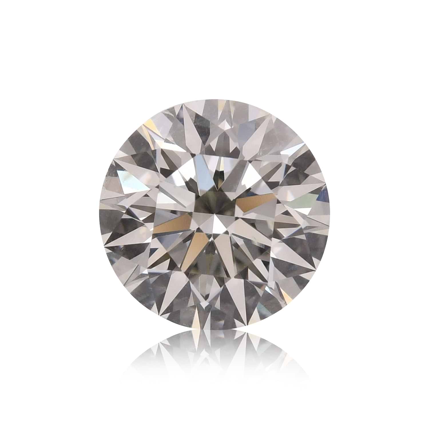 1.54 Carat K Round Brillant Diamond SI1 GIA