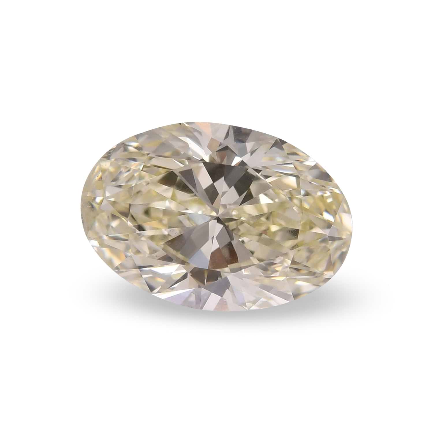 2.20 Carat N Oval Diamond VS2 GIA