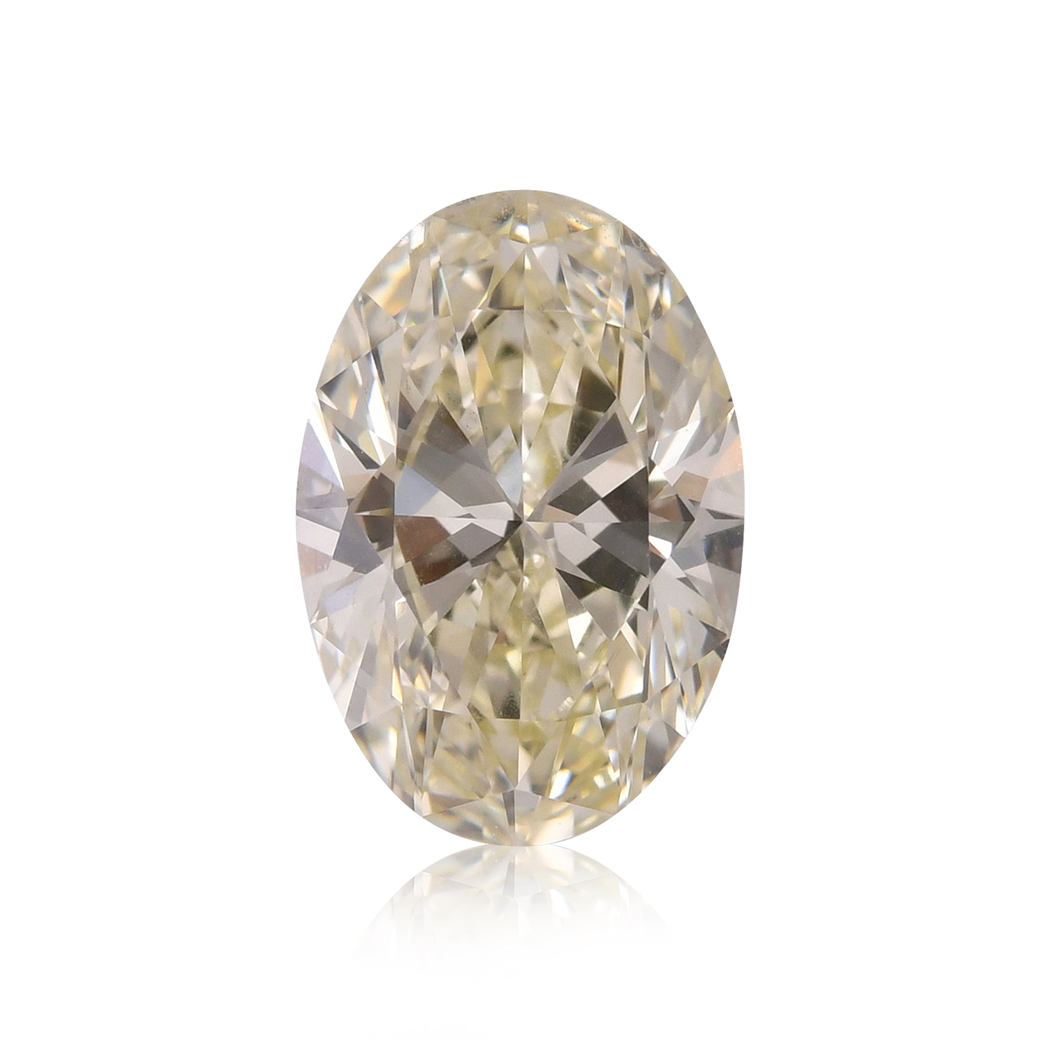 2.20 Carat N Oval Diamond VS2 GIA