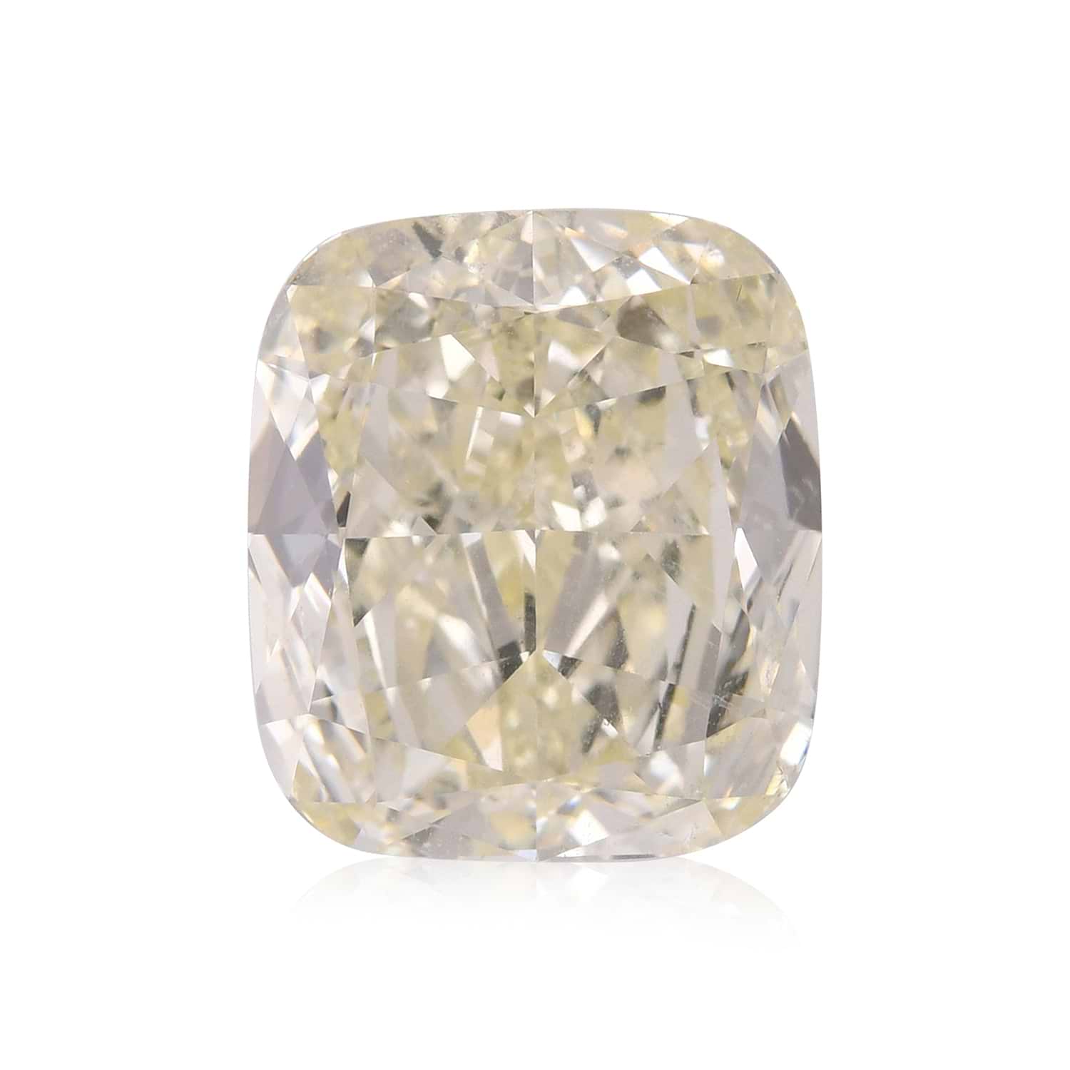 6.18 Carat N Cushion Diamond SI1 GIA