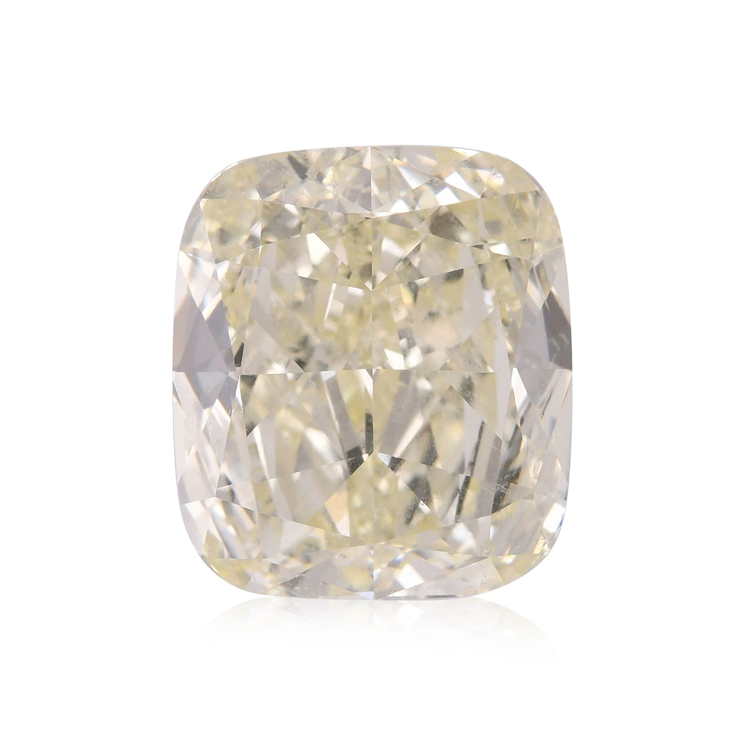 6.18 Carat N Cushion Diamond SI1 GIA