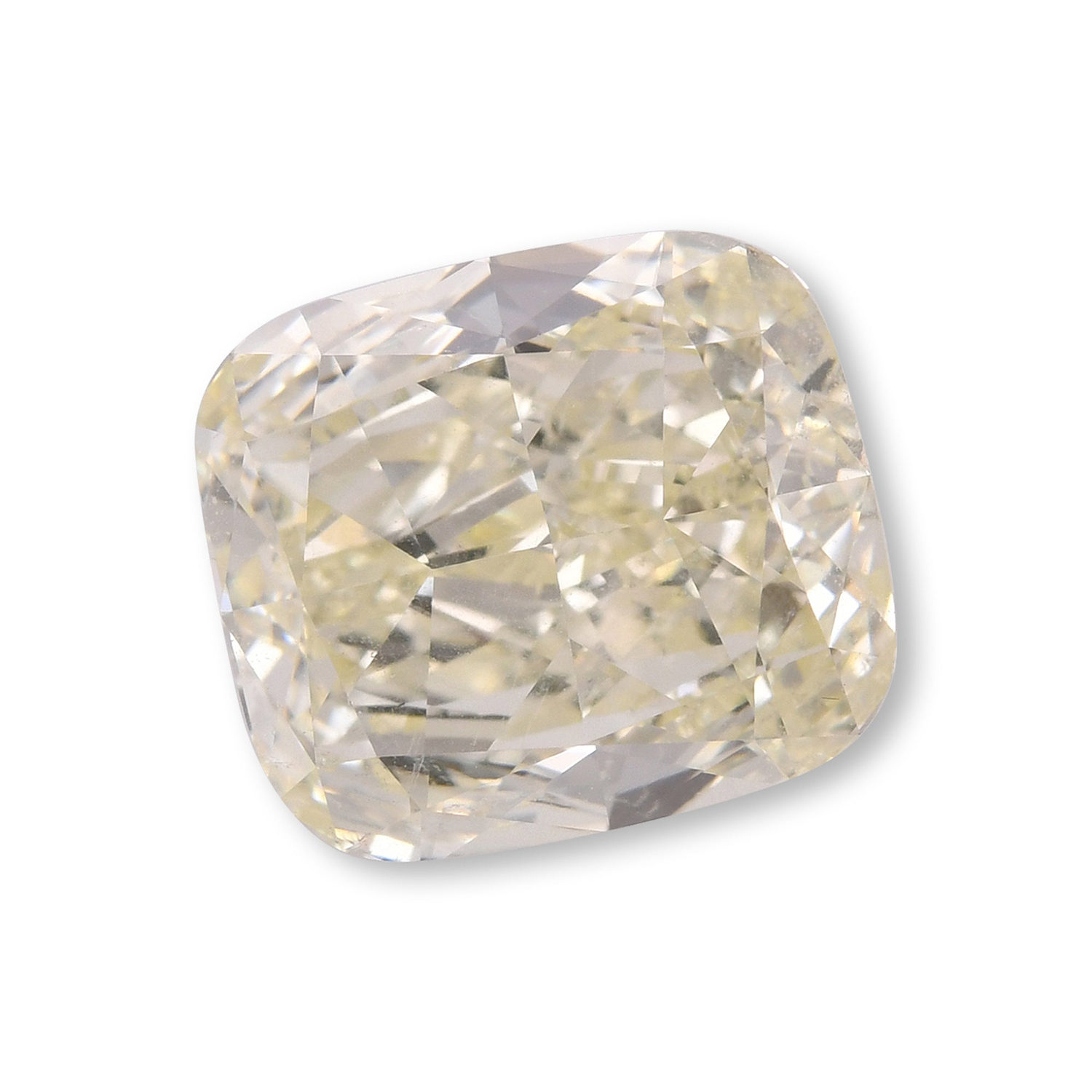 6.18 Carat N Cushion Diamond SI1 GIA