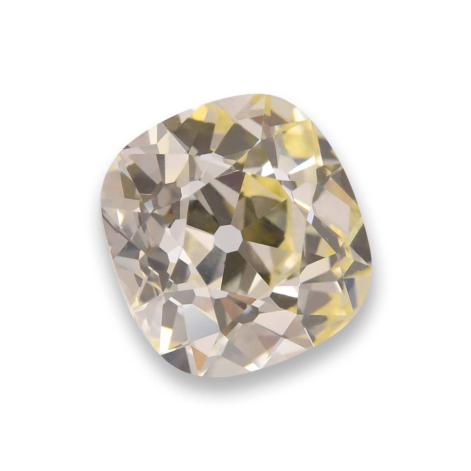 1.51 Carat U-V Cushion Diamond SI1 GIA