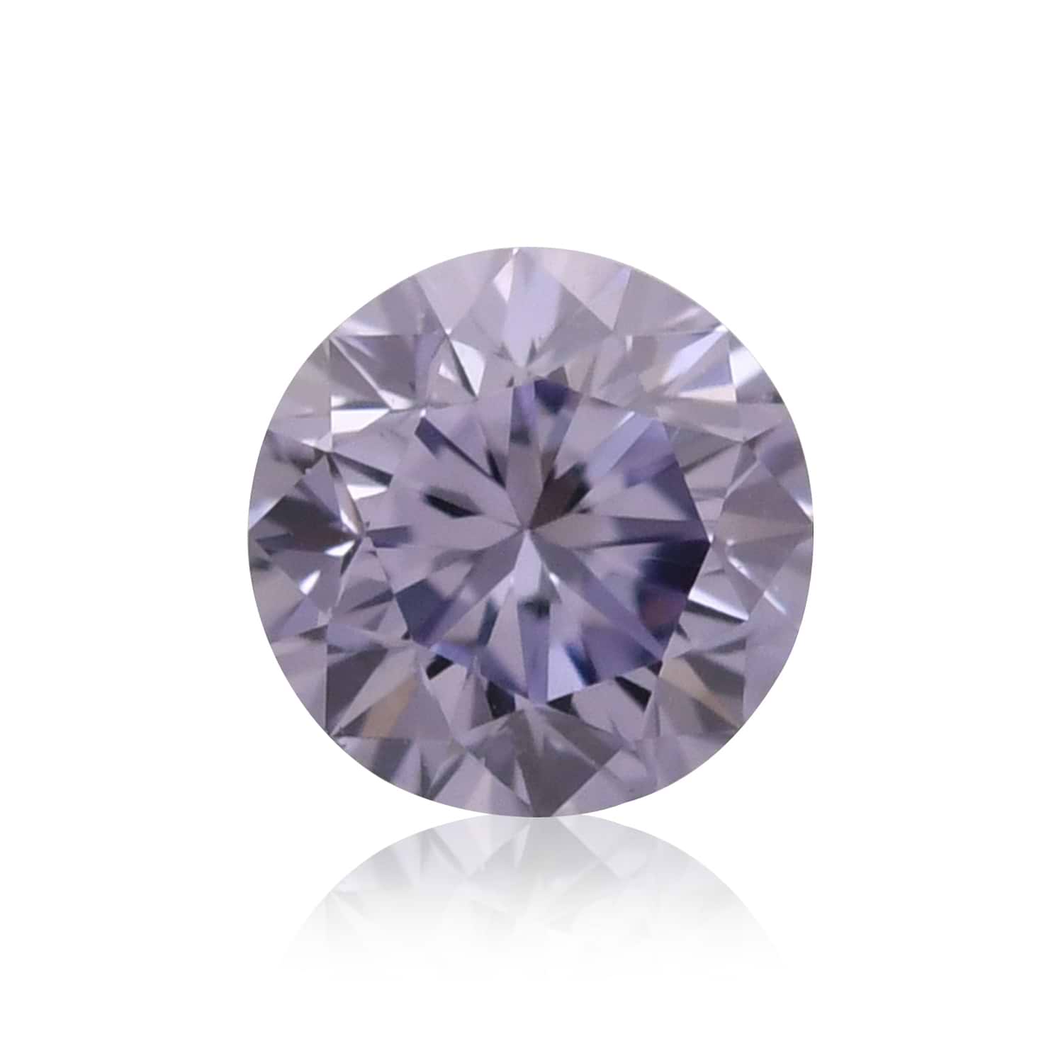 0.09 Carat Fancy Gray Violet Round Brillant Diamond VS2 ARGYLE