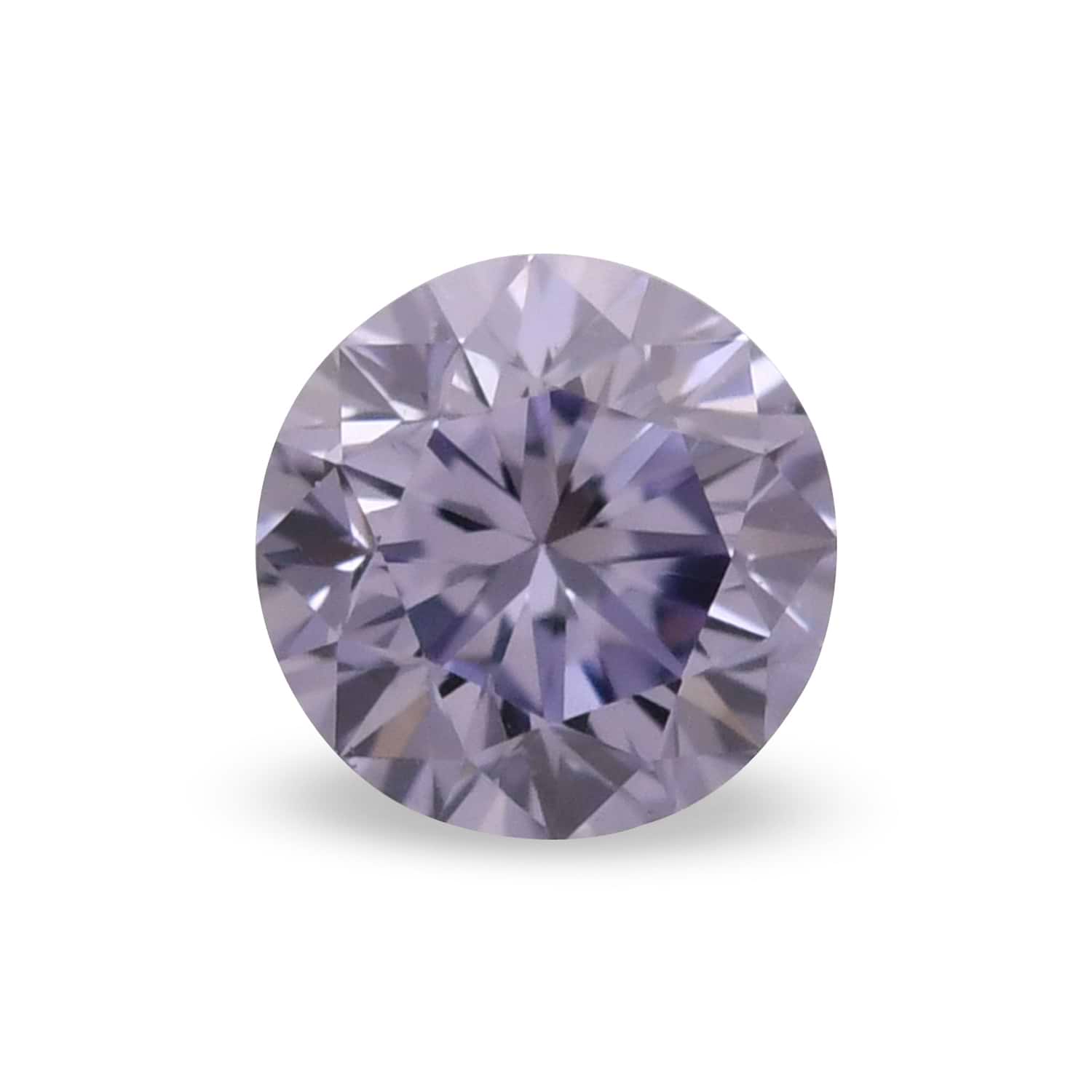 0.09 Carat Fancy Gray Violet Round Brillant Diamond VS2 ARGYLE
