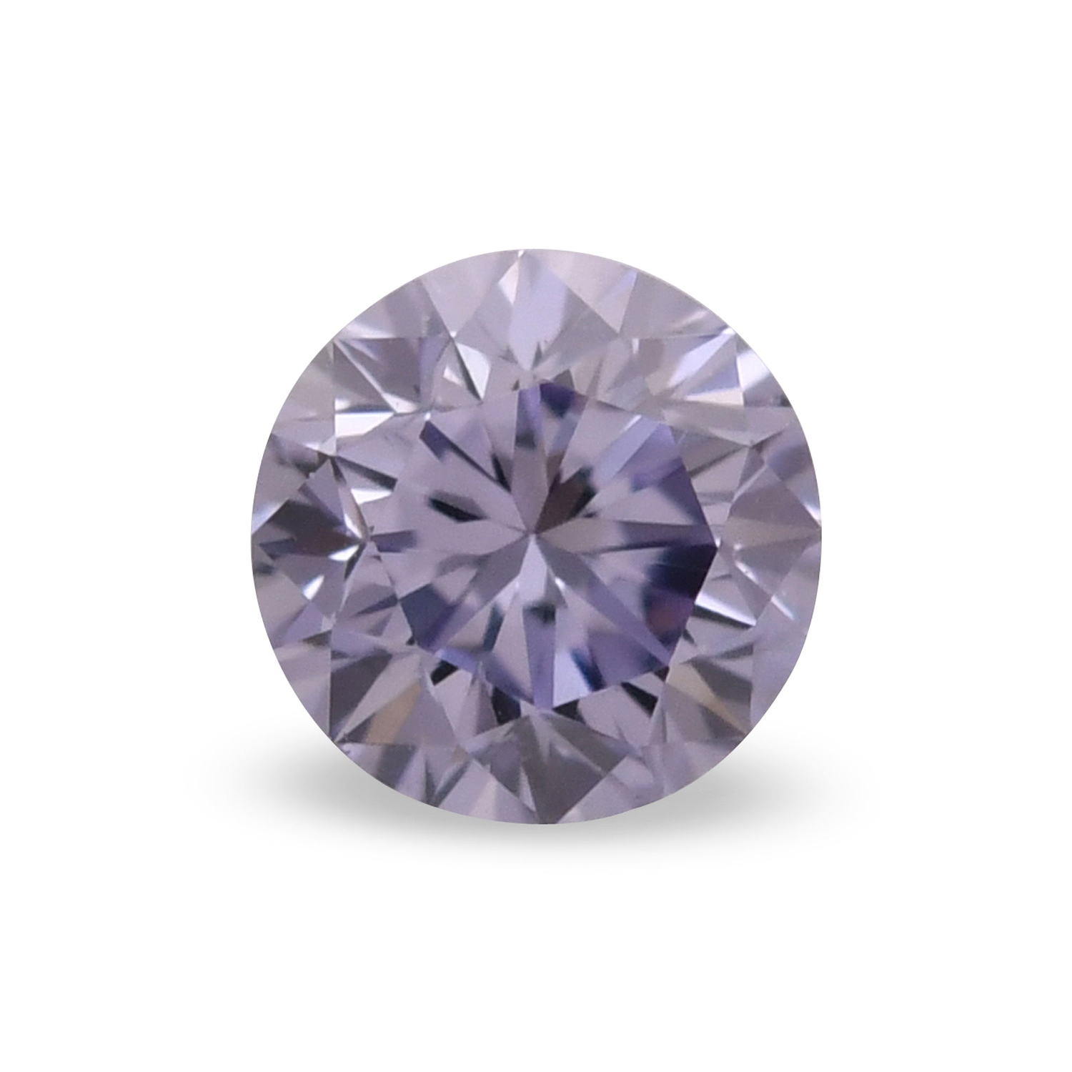 0.09 Carat Fancy Gray Violet Round Brillant Diamond VS2 ARGYLE