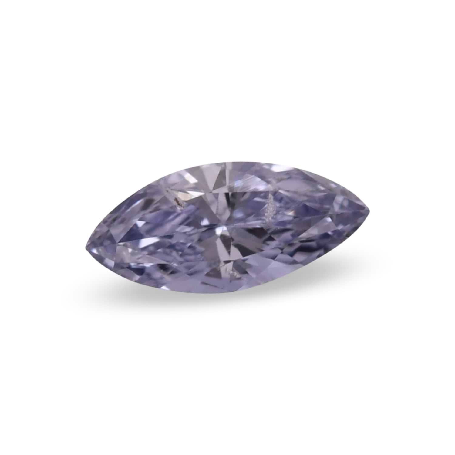 0.08 Carat Fancy Grayish Violet Marquise Diamond (I1) ARGYLE