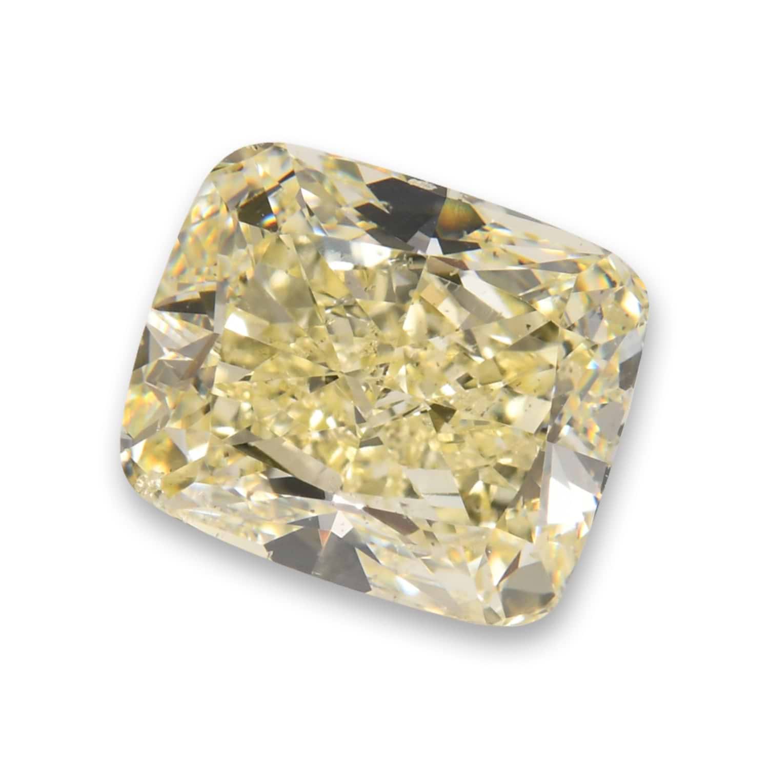 2.25 Carat Y-Z Cushion Diamond SI2 GIA