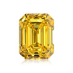 1.03 Carat Fancy Vivid Yellow Emerald Diamond SI1 GIA