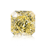 1.54 Carat Fancy Yellow Radiant Diamond VVS2 GIA