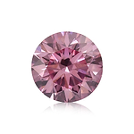 0.21 Carat Fancy Intense Purplish Pink Round Brillant Diamond SI1 ARGYLE