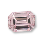0.39 Carat Fancy Pink Emerald Diamond SI1 GIA
