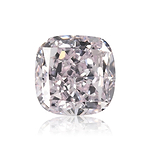 0.80 Carat Light Pink Cushion Diamond IF GIA