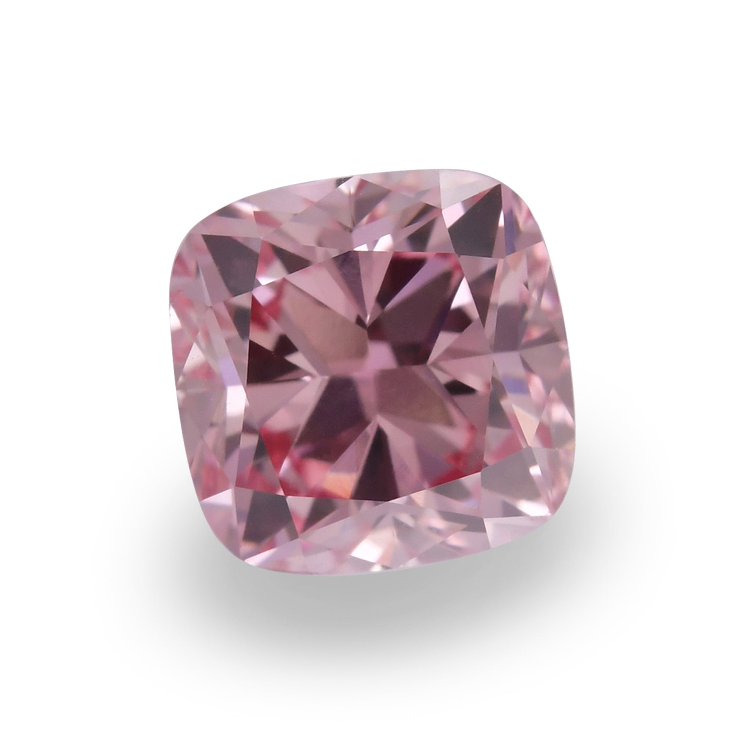0.65 Carat Fancy Intense Pink Cushion Argyle Diamond VS1 GIA