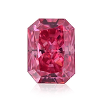 0.33 Carat Fancy Vivid Pink Radiant Diamond VS1 GIA