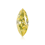 0.60 Carat Fancy Yellow Marquise Diamond SI1 GIA
