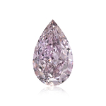 1.02 Carat Fancy Purple Pink Pear Diamond VS2 GIA