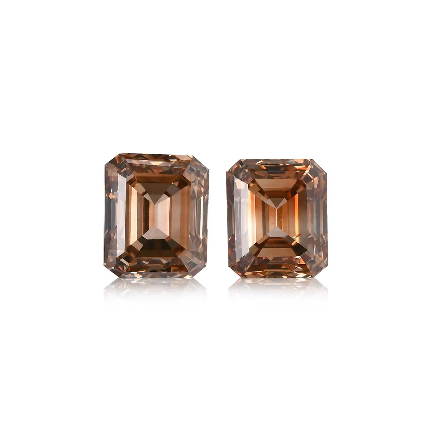1.49 Carat Fancy Brown Emerald Diamonds (VS2)