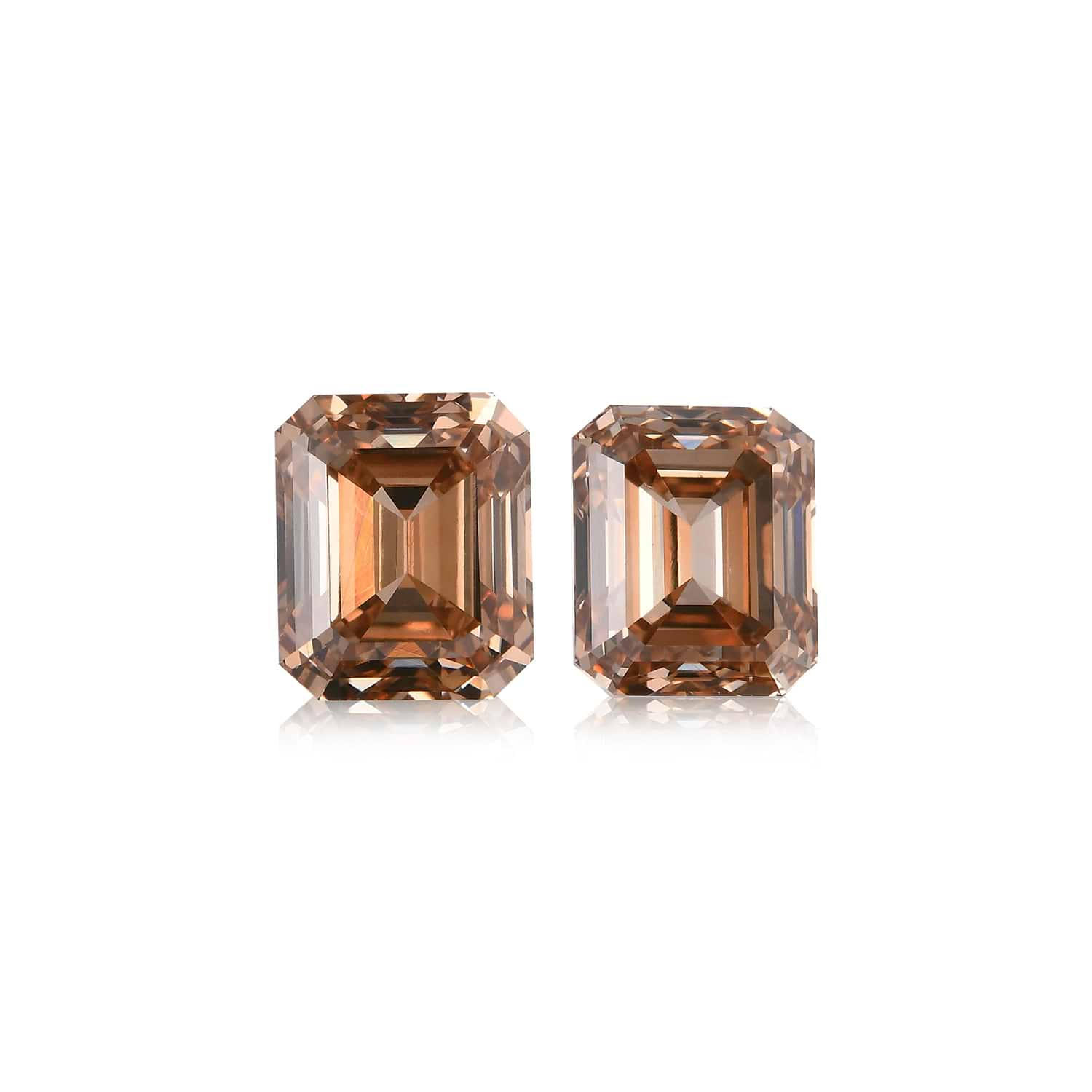 1.42 Carat Fancy Brown Emerald Diamonds (VS1)