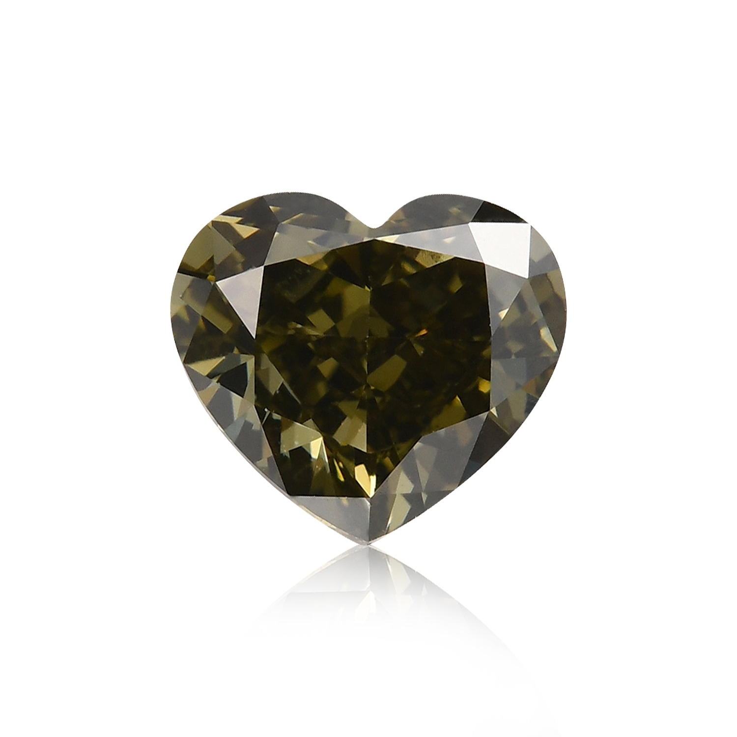 0.60 Carat Chameleon HEART Diamond VS1 GIA