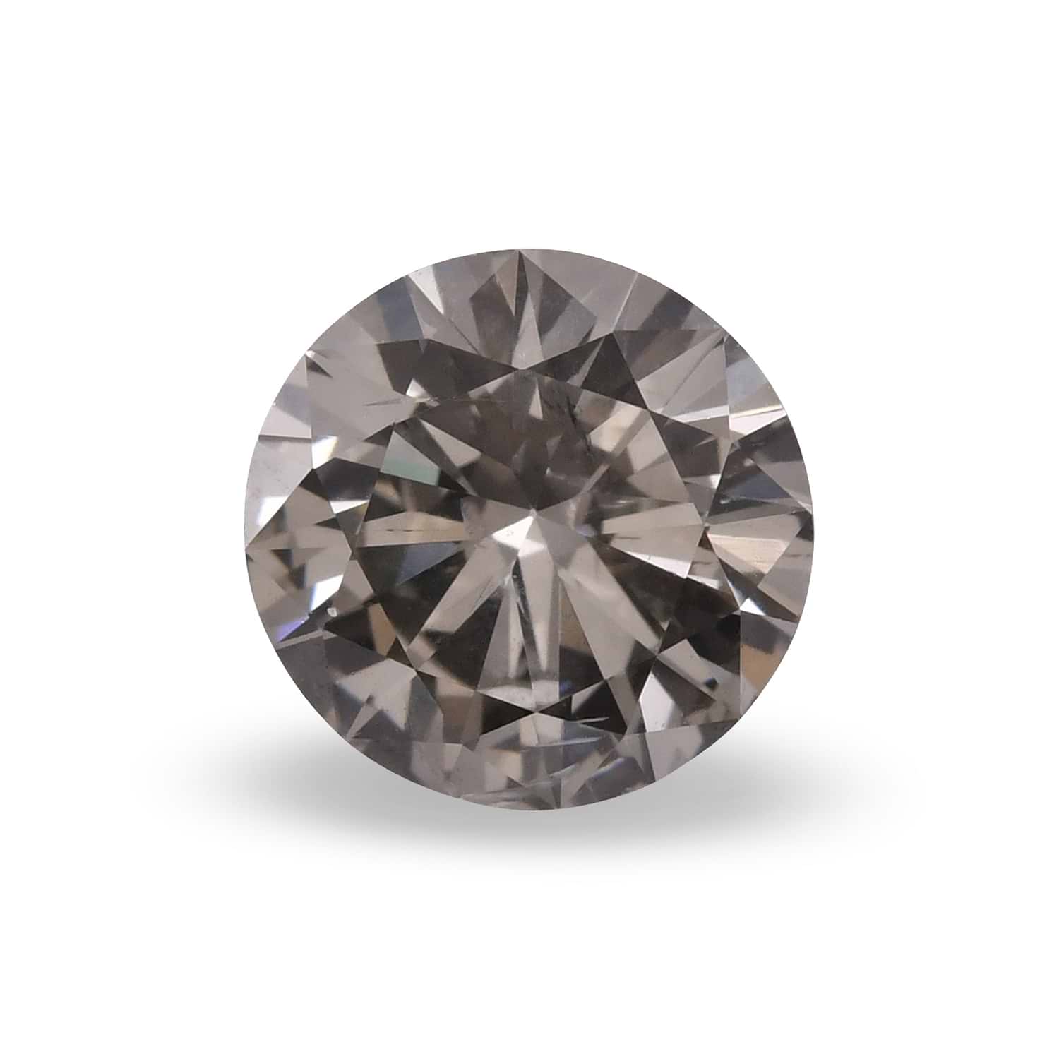 1.89 Carat Light Gray Round Brilliant Diamond I1 GIA