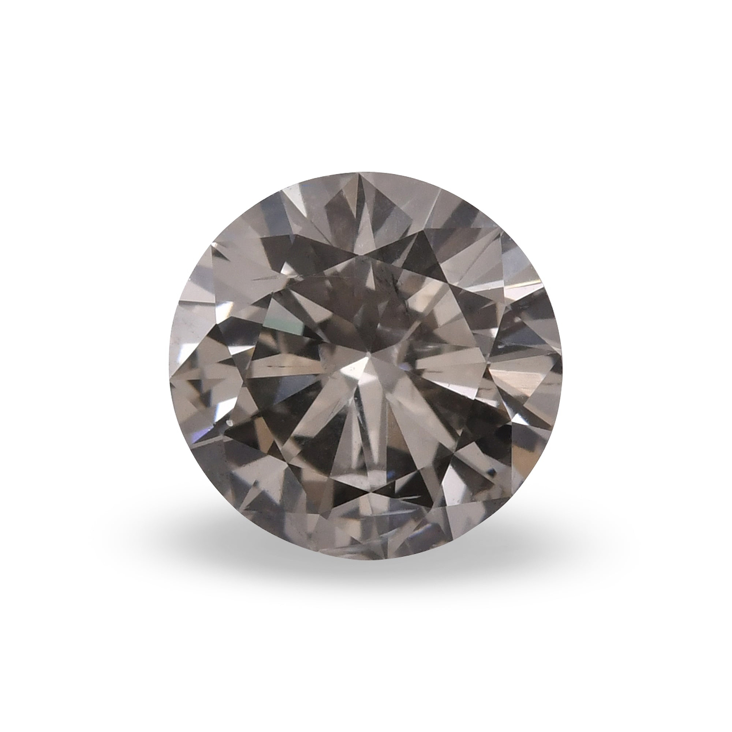 1.89 Carat Light Gray Round Brilliant Diamond I1 GIA