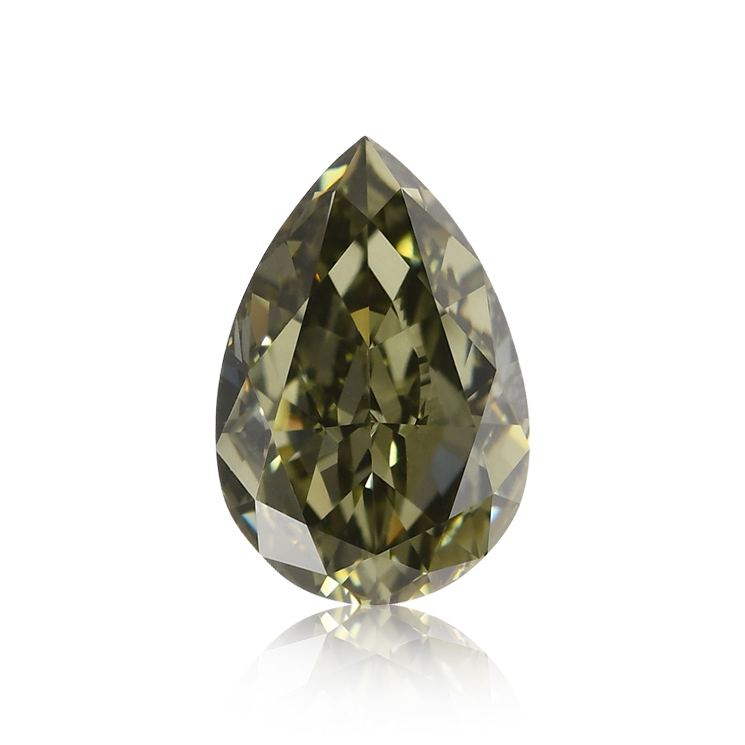 1.54 Carat Chameleon Pear Diamond VVS1 GIA