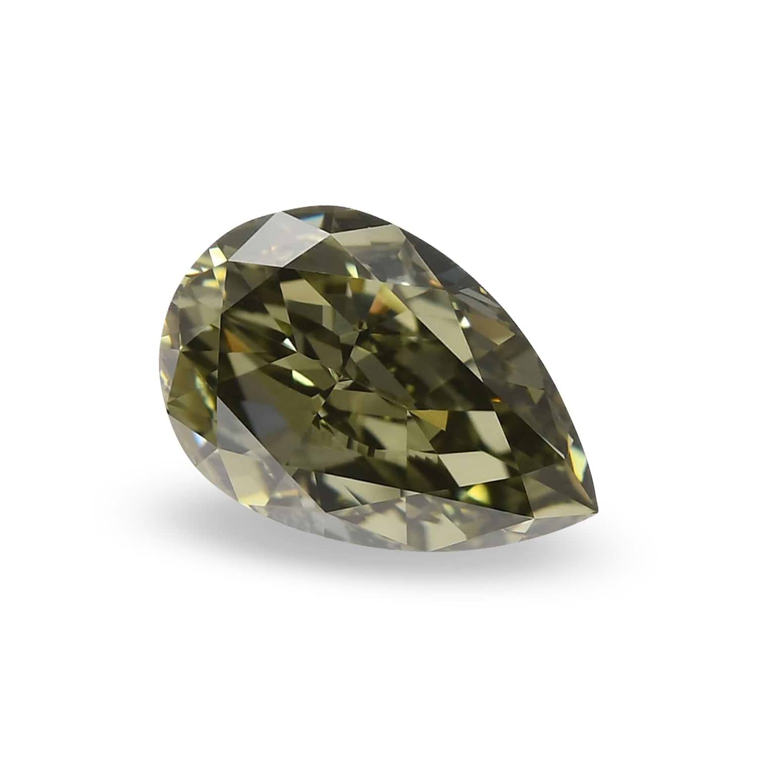 1.54 Carat Chameleon Pear Diamond VVS1 GIA