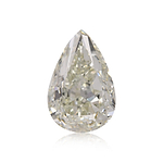 2.01 Carat Fancy Yellowish Green Pear Diamond (SI2) GIA
