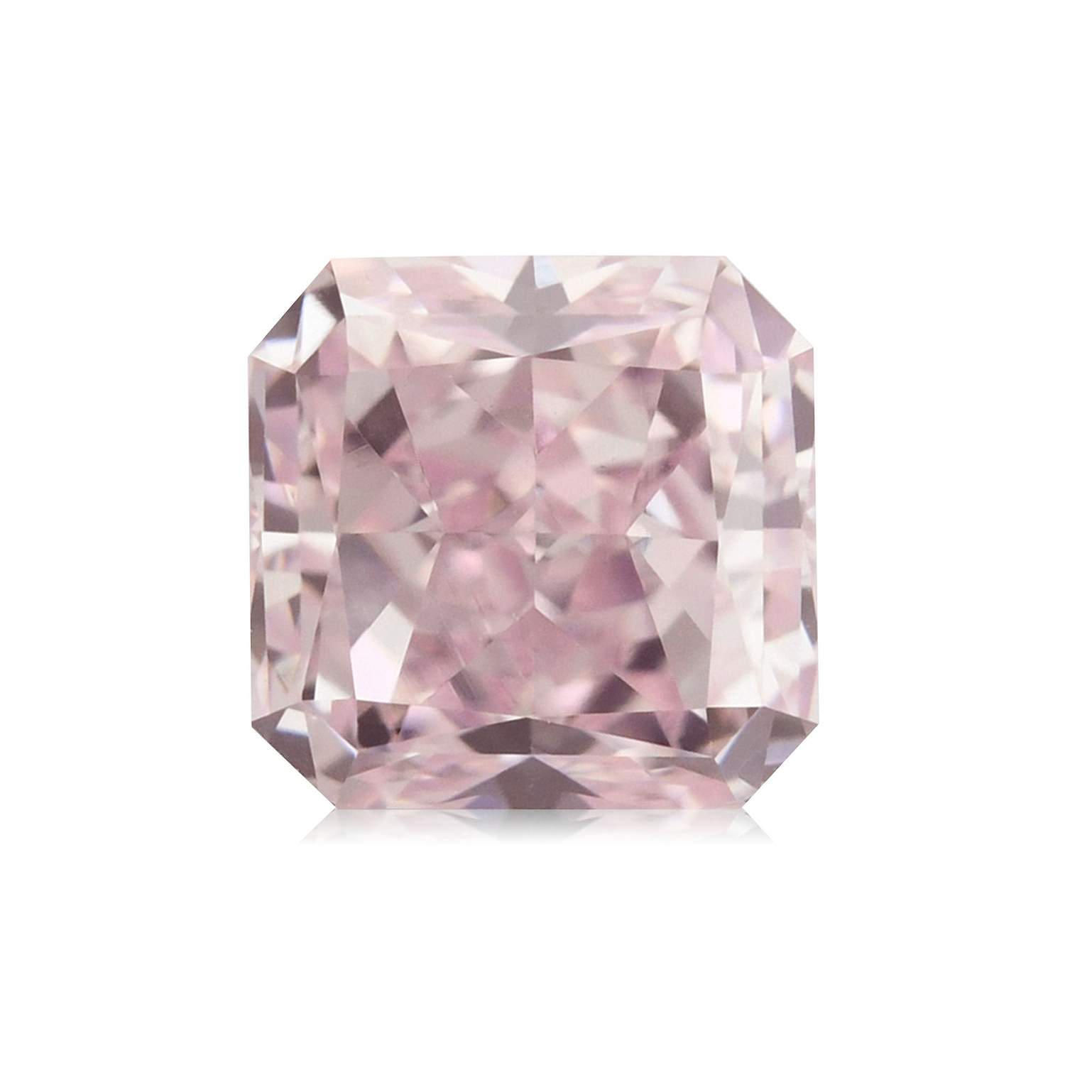 1.08 Carat Fancy Purple Pink Radiant Diamond VVS2 GIA