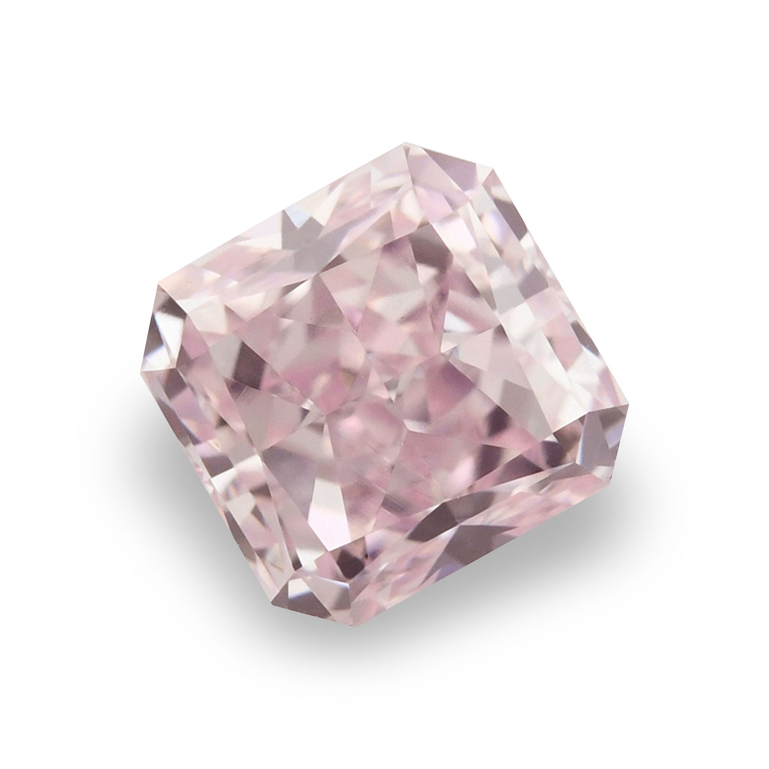 1.08 Carat Fancy Purple Pink Radiant Diamond VVS2 GIA