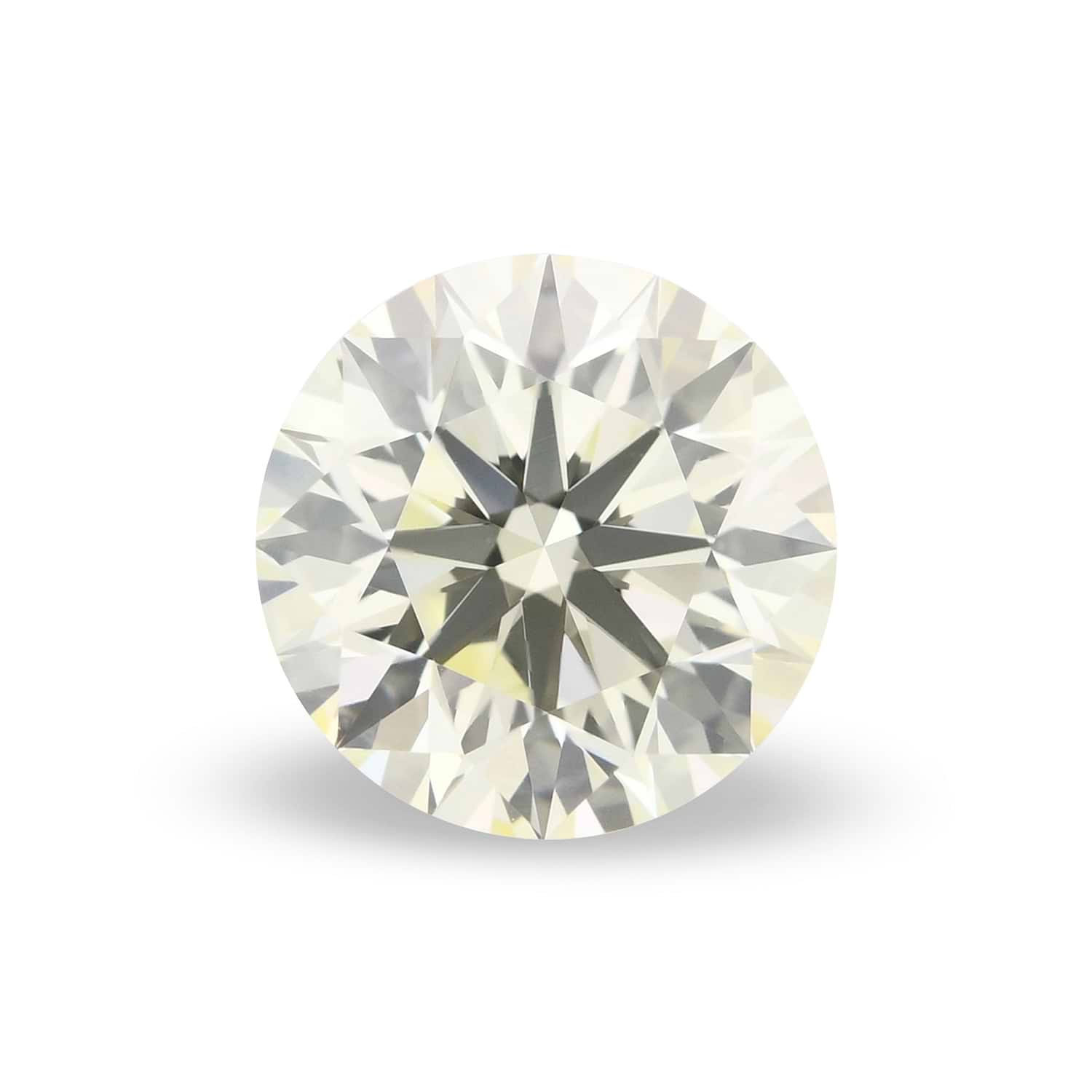 2.35 Carat N Round Brillant Diamond VVS1 GIA