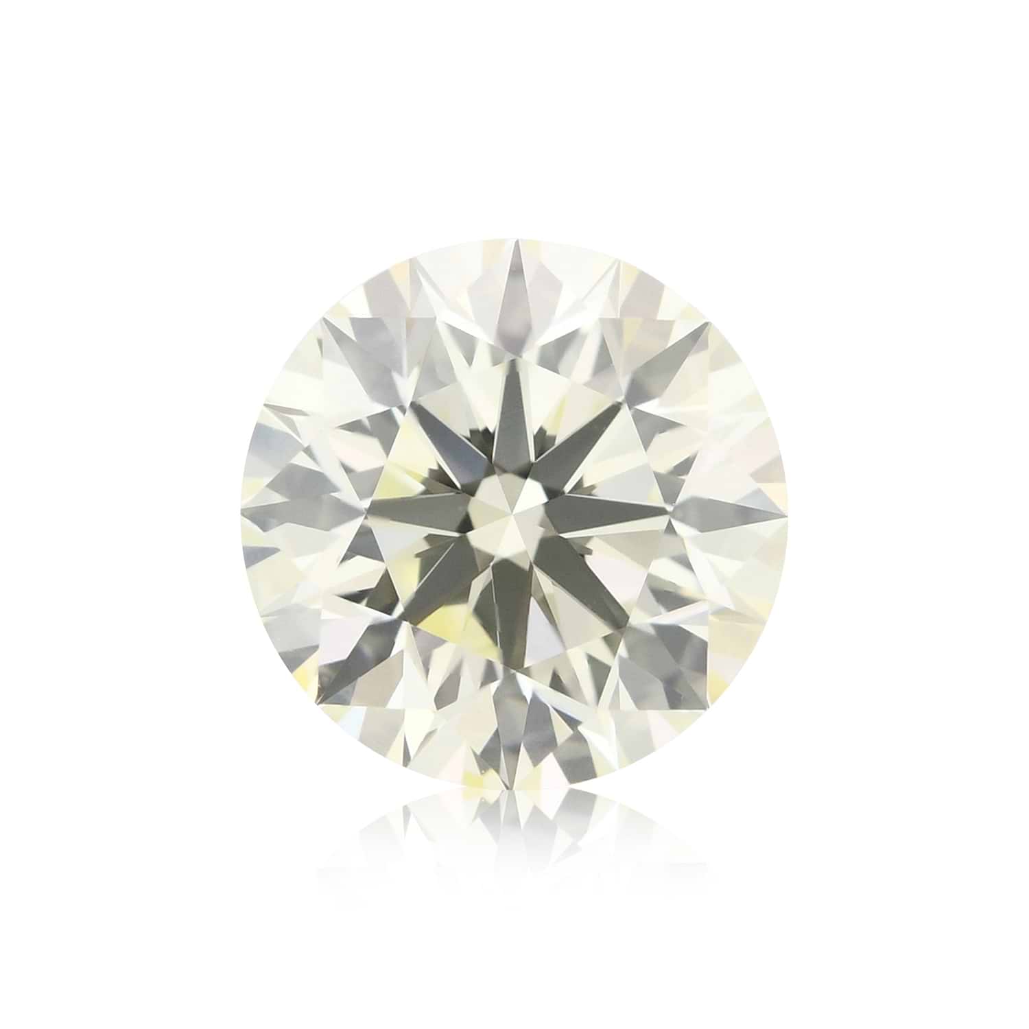 2.35 Carat N Round Brillant Diamond VVS1 GIA