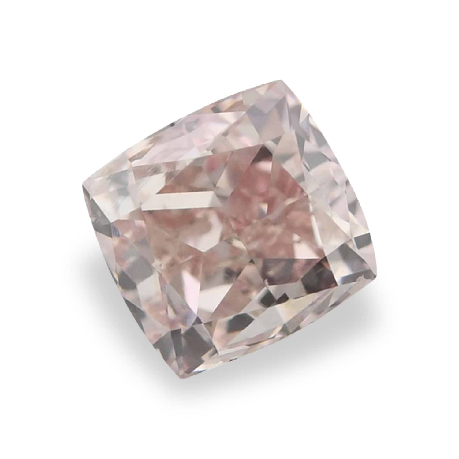 1.03 Carat Fancy Pink Cushion Diamond SI2 GIA